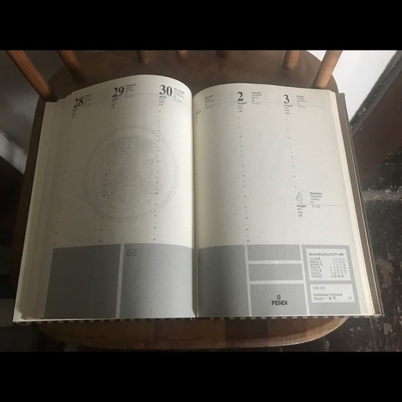 Fendi 1997 Calendar & Address Book - Picture 8 of 14